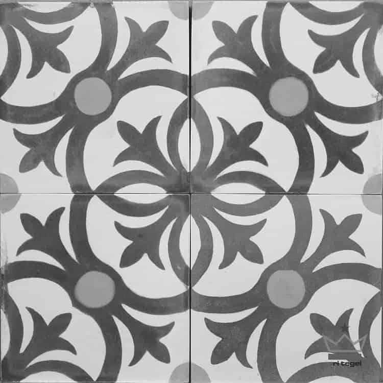 Sri Tegel - CT Motif - CT008 Laba Laba - 4 - BW
