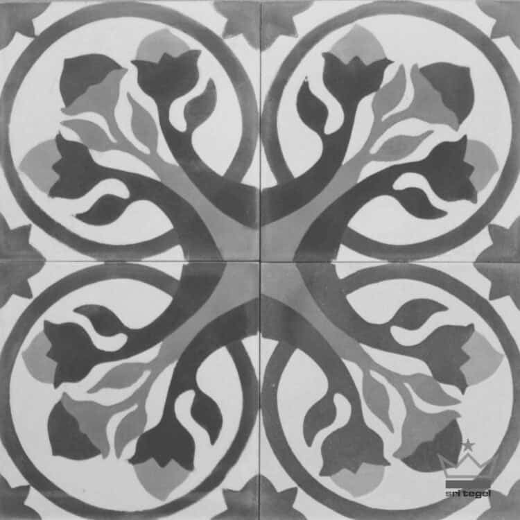 Sri Tegel - CT Motif - CT024 Bunga Kopi - 4 - BW