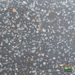 Terazo Tile - Black Honed